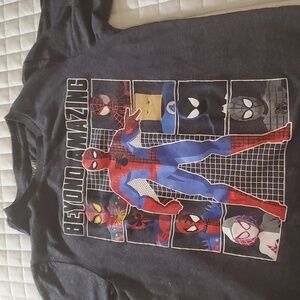 Marvel kids spiderman tshirt size small
